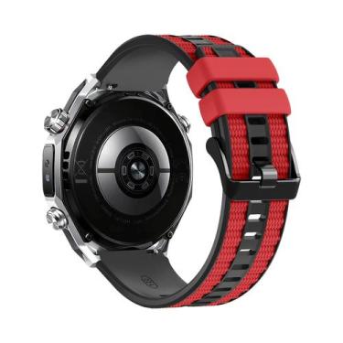 Imagem de Pulseira De Silicone Bicolor De 22mm Para Huawei Watch GT 6 5 pro 46mm