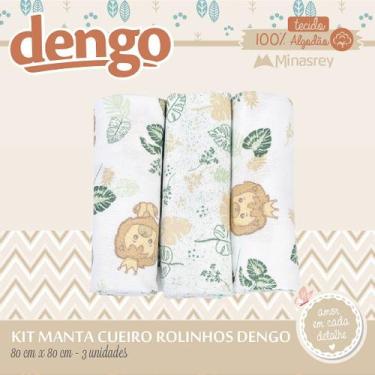 Imagem de Cueiro e Manta Minasrey 100% Algodão Verde - REF3661