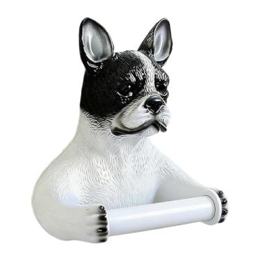 Imagem de Fenteer Suporte para Papel Higiênico, Acessório, Organizador e Economizador de Espaço em para Banheiro, Hotel ou Lavabo