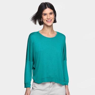 Imagem de Blusa Cantão Costas Aberta Manga Longa Feminina-Feminino