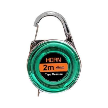 Imagem de Mini Fita Métrica De Chaveiro 2m, Régua De Aço Multifuncional, Pequena