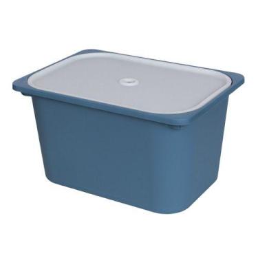 Imagem de Caixa Organizadora Huya 20 L - Organize, Azul Lazuli