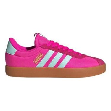 Imagem de TENIS ADIDAS VL COURT 3.0 FEMININO ROSA E AZUL 37-Feminino