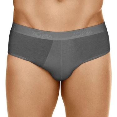 Imagem de Cueca Slip Zorba 688 Modal, G, Chumbo