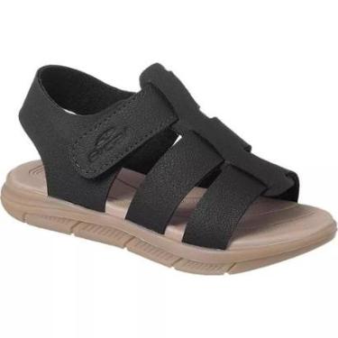 Imagem de Sandália Infantil Estilo Papete Masculina Bical Original Com Velcro-Unissex
