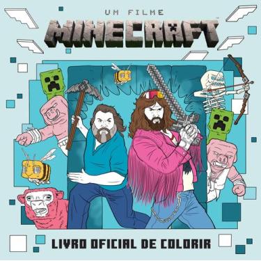Imagem de Livro - Um filme Minecraft | Livro oficial de colorir