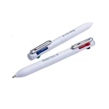 Imagem de Pentel Caneta Retrátil Izee Multi 4 Cores  1.0 Branca