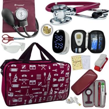 Imagem de Kit Enfermagem Premium Basico - Love Saude, VINHO INCOTERM