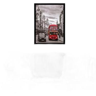Imagem de Quadro Decorativo Fotografia Ônibus Londres Vermelho - Quadros On-Line