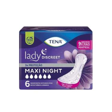Imagem de TENA Lady Discreet Maxi Night C6  Absorvente - TENA - ESSITY DO BRASIL