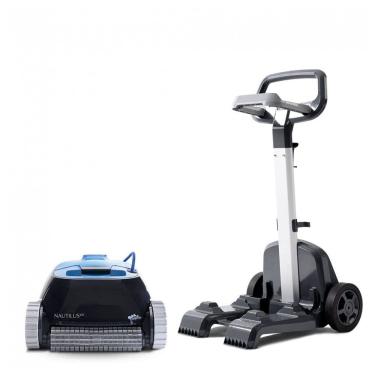 Imagem de Robô Aspirador para Piscinas Dolphin Nautilus CC, Preto, Escova Ativa, Navegação Inteligente, Cesto de Filtro Top-Load, Modelo 2025