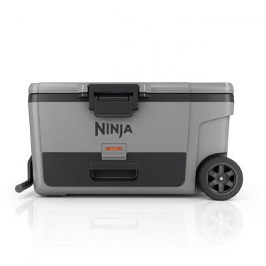 Imagem de Caixa Térmica com Rodas Ninja FrostVault 65 L Cinza Ardósia Gaveta Dry Zone Isolamento...