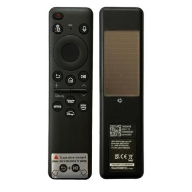Imagem de Substituição de controle remoto de voz solar para Smart TV Samsung TM2560E Neo QLED QN70F QN80F Q7F Q8F QN900F S90F S95F S85F, The Frame LS03F e Crystal UHD Series, adequado para Samsung 2021-2025
