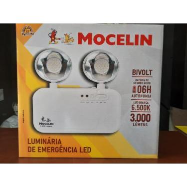 Imagem de Luminária de Emergência LED - Mocelin 