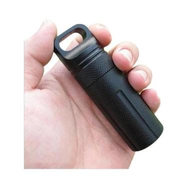 Imagem de Estojo De Sobrevivência EDC Em Liga De Alumínio À Prova d'Água Com Abr