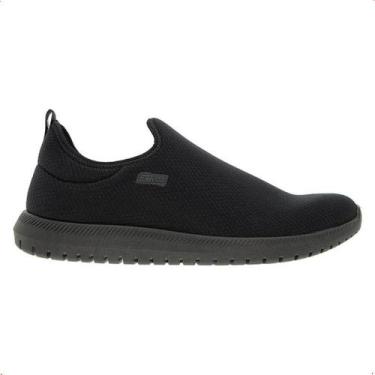Imagem de Tênis Masculino Actvitta Casual Slip On Calce Fácil, 38, Preto