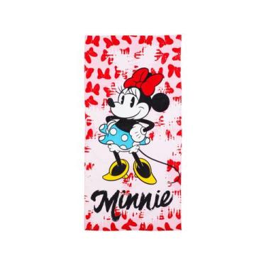 Imagem de Toalha Banho Minnie 07 Aveludada Dohler, Rosa