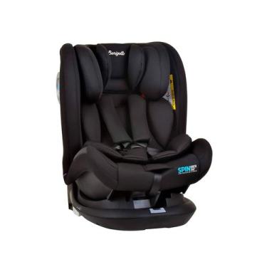 Imagem de Cadeirinha para Carro Burigotto Spin 360 Isofix 0-36Kg Black, Preto