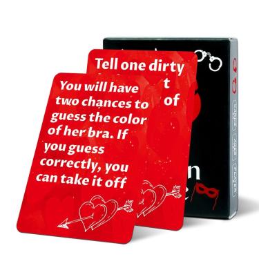 Imagem de Jogo de cartas para quartos para casais Romantic Date Night 50 Cards