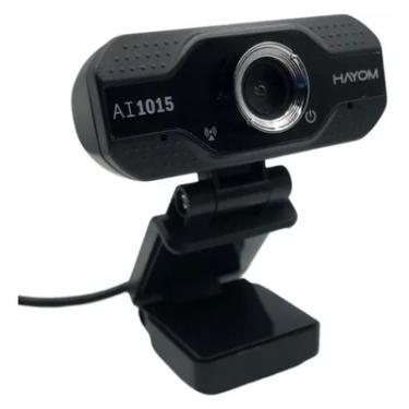 Imagem de Webcam Hayom Câmera Full HD, 1080p, Microfone, USB, Home Office, PC