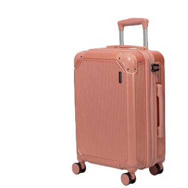 Imagem de Mala de Bordo 10kg ANAC Expansível | Porta Copo | Rodas 360° | Cadeado Antifurto | Anti-impacto + KIT ORGANIZADOR 7 PEÇAS e Fr4te GRÁTI$ (Rose)