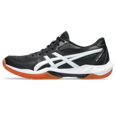 Imagem de ASICS Tênis feminino de vôlei Gel-Rocket 12, Preto/branco, 34