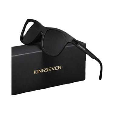 Imagem de Óculos De Sol Unissex Polarizados UV400 KINGSEVEN Para Atividades Ao A