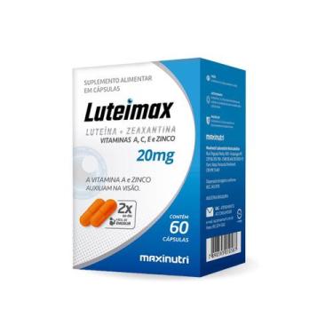 Imagem de Luteína Zeaxantina com Vitaminas A C E e Zinco Luiteimax 60 cápsulas M
