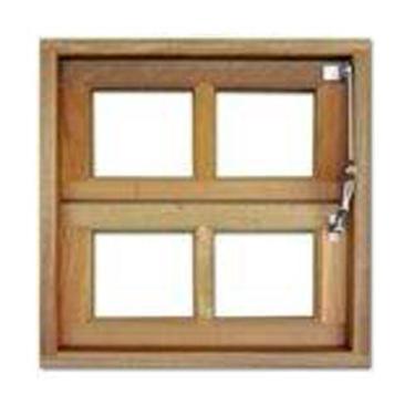 Imagem de Vitrô Basculante Reto Batente 10 Caravaggio, 0,60 m (altura) x 1,20 m 