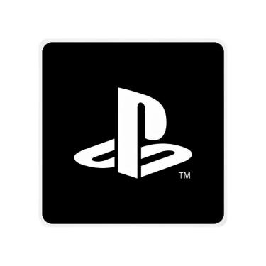 Imagem de Luminária Box Slim Playstation Black Icon Usb Tpc para Decoração de Setup Gamer com Iluminação LED Preta