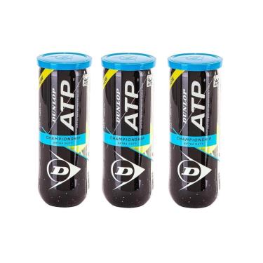Imagem de Bola de Tênis Dunlop ATP Championship Extra Duty - 3 Tubos-Unissex