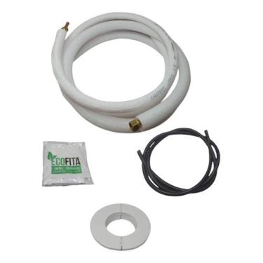 Imagem de Kit Instalação Ar Condicionado 2m 7 A 12000 Btus S. Suporte - Resfri P