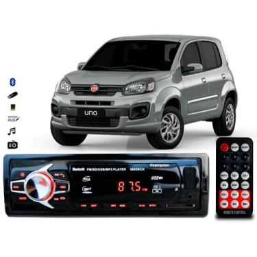 Imagem de Aparelho De Som Mp3 Fiat Uno Novo Bluetooth Pendrive Rádio - OESTESOM