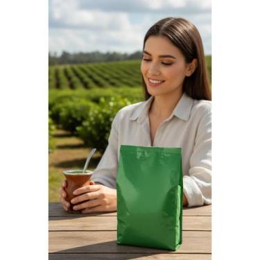Imagem de 2x Erva-Mate Chimarrão 1kg Alto Vácuo - Sabor Tradição Gaúch - Congrat