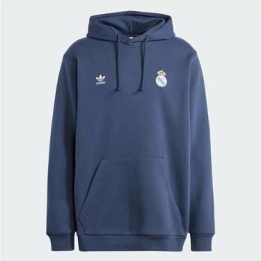 Imagem de Moletom Adidas Capuz Real Madrid Essentials Trefoil IL1025-Masculino