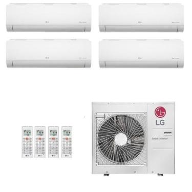 Imagem de Ar-Condicionado Multi Split Inverter LG 48.000 (2x Evap HW 7.000 + 2x 
