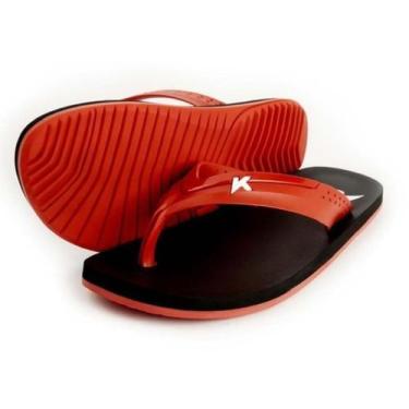 Imagem de Chinelo Kenner Breath Masculino Adulto HZS-09, 39, Vermelho