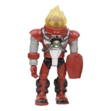 Imagem de Boneco Action Figure Chama Ben 10 Omn Kix Armor Heatblast C2 - Bleach