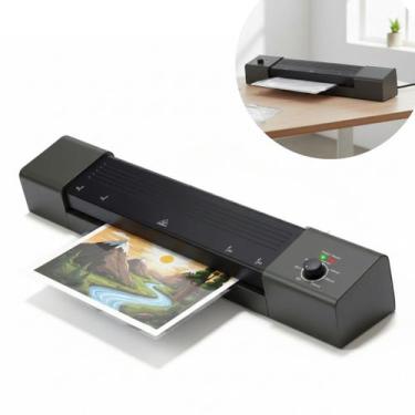 Imagem de Plastificadora Laminadora Poliseladora A3 A4 A5 A6 500W Quente Frio Pr