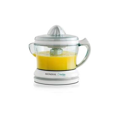 Imagem de Espremedor de Frutas Elétrico Turbo Citrus E-01 1,25L 25W 220V Branco-verde Mondial 220