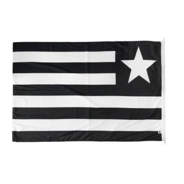 Imagem de Bandeira Oficial do Botafogo 2 Panos (90x1,30m) Dupla-Face - JC Flâmul