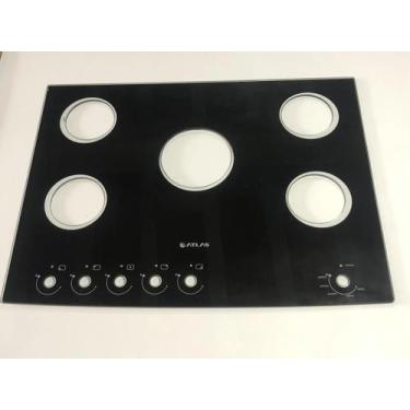 Imagem de Mesa De Vidro Para Fogão Atlas Agile Glass 5 Bocas
