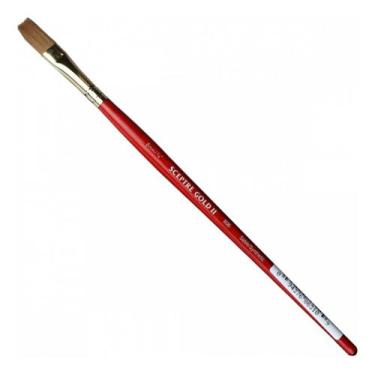 Imagem de Pincel Chato Sceptre Gold 606 1/4  Filamento Misto Winsor - Winsor & N