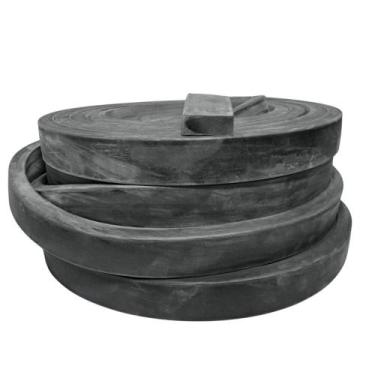 Imagem de Borracha Perfil Esponjoso Vedação 50x20mm Macio - 12 Metros Borrachas 