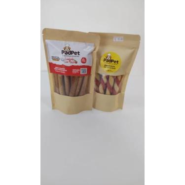 Imagem de Kit Mix Biscoitos + Biscoito Lombinho com Maçã + Torcido 100g cada - P
