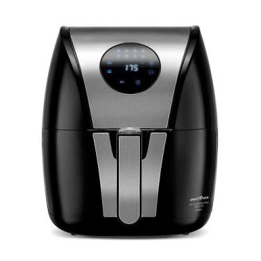 Imagem de Fritadeira Elétrica Britânia Air Fryer Digital Inox 5L BFR41PI Preta/I