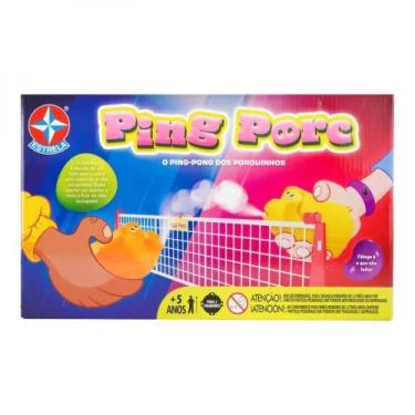 Imagem de Jogo Ping Porc o Ping Pong Dos Porquinhos - Estrela