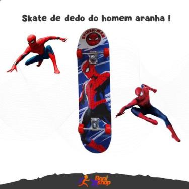 Imagem de Skate de dedo com rolamento fingerboard brinquedo infantil - Boni Shop