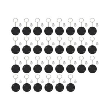 Imagem de 50 Chaveiros NFC Mini Disco De Vinil DIY Funcionais Para Amantes De Mú