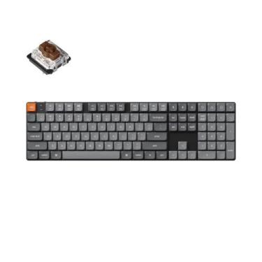 Imagem de Teclado Keychron K5 Max Sem Fio RGB Switch Brown